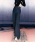 Glitter Stripe Straight Pants